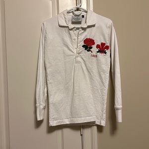 Rowing Blazers white long sleeved polo top